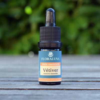 Vetiver - Huile essentielle bio - 5 mL