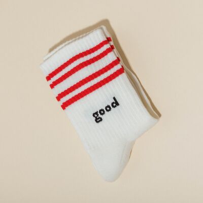 Gute Socken - Klassisches Rot