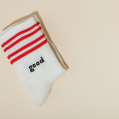 Gute Socken - Klassisches Rot