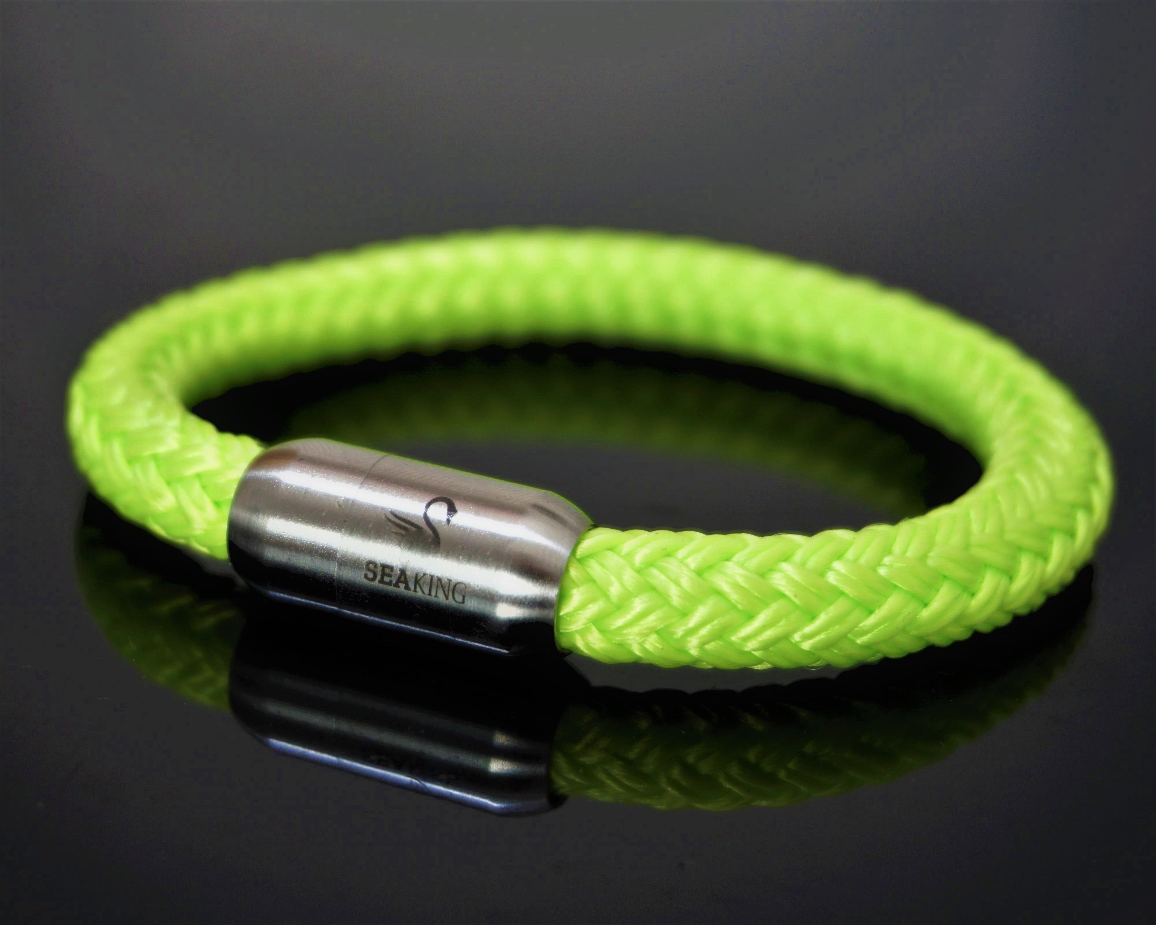 Wörthersee - Basic Farben - Limegrün - Silber - S - HANDGELENK BIS 16CM