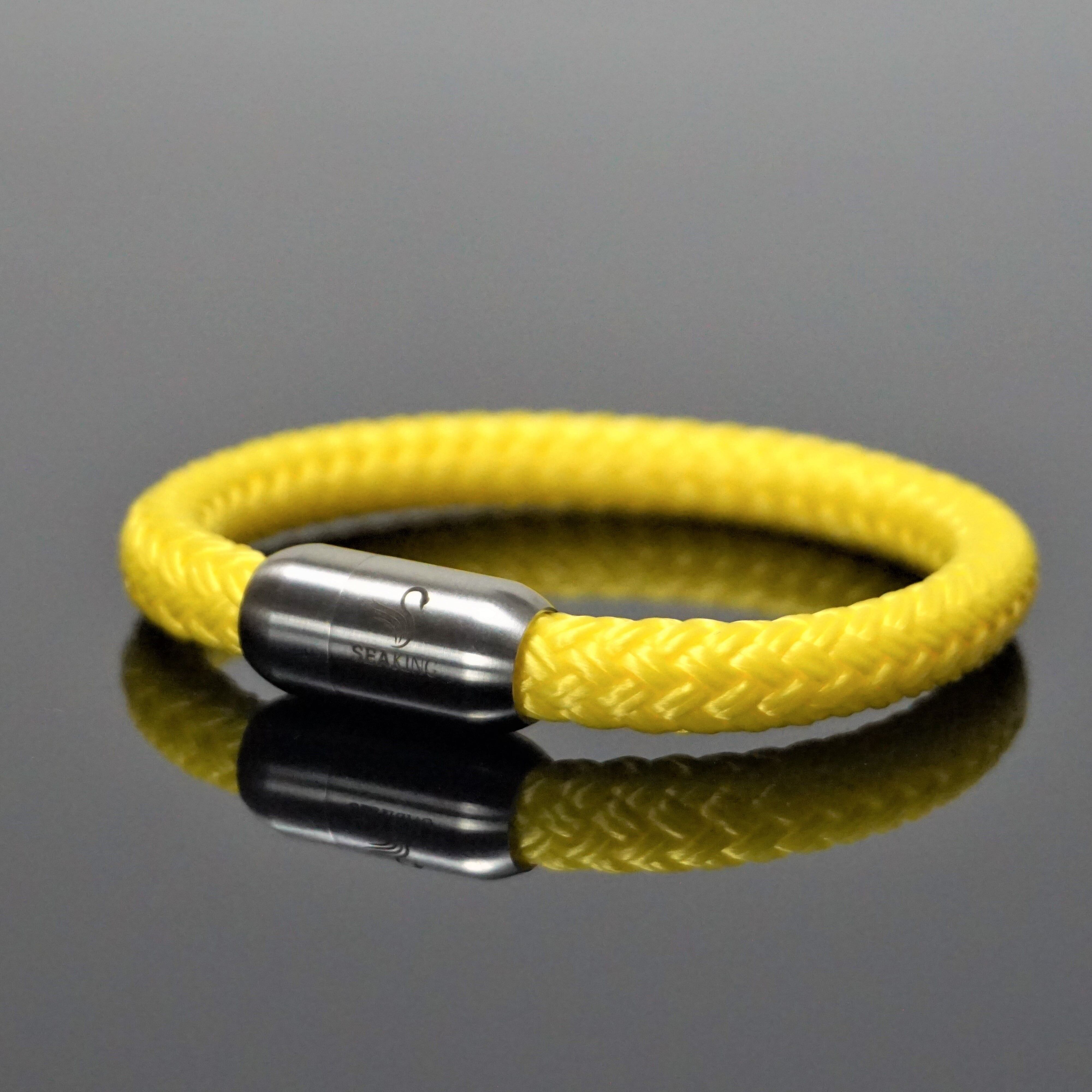 Wörthersee - Basic Farben - Gelb - Silber - S - HANDGELENK BIS 16CM