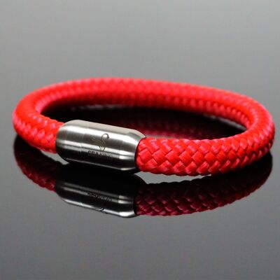 Wörthersee - Basic Colors - Red - Silver - M - WRIST 16 TO 18.5CM