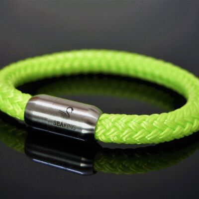Wörthersee - Basic Colors - Lime Green - Silver - XL - WRIST 20 TO 22CM