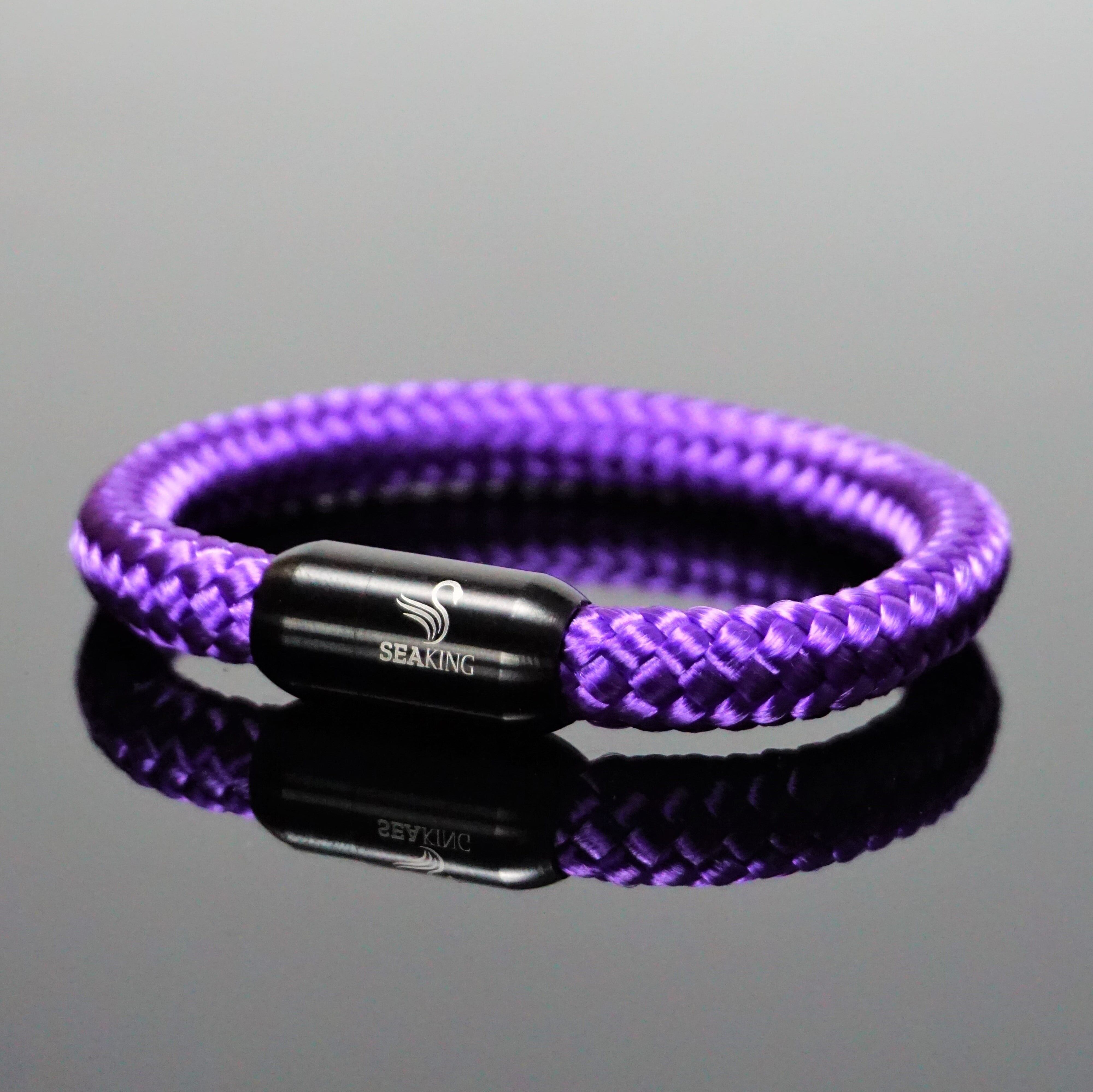 Wörthersee - Colori di base - Viola - NERO + € 2 - S - POLSO FINO A 16 CM