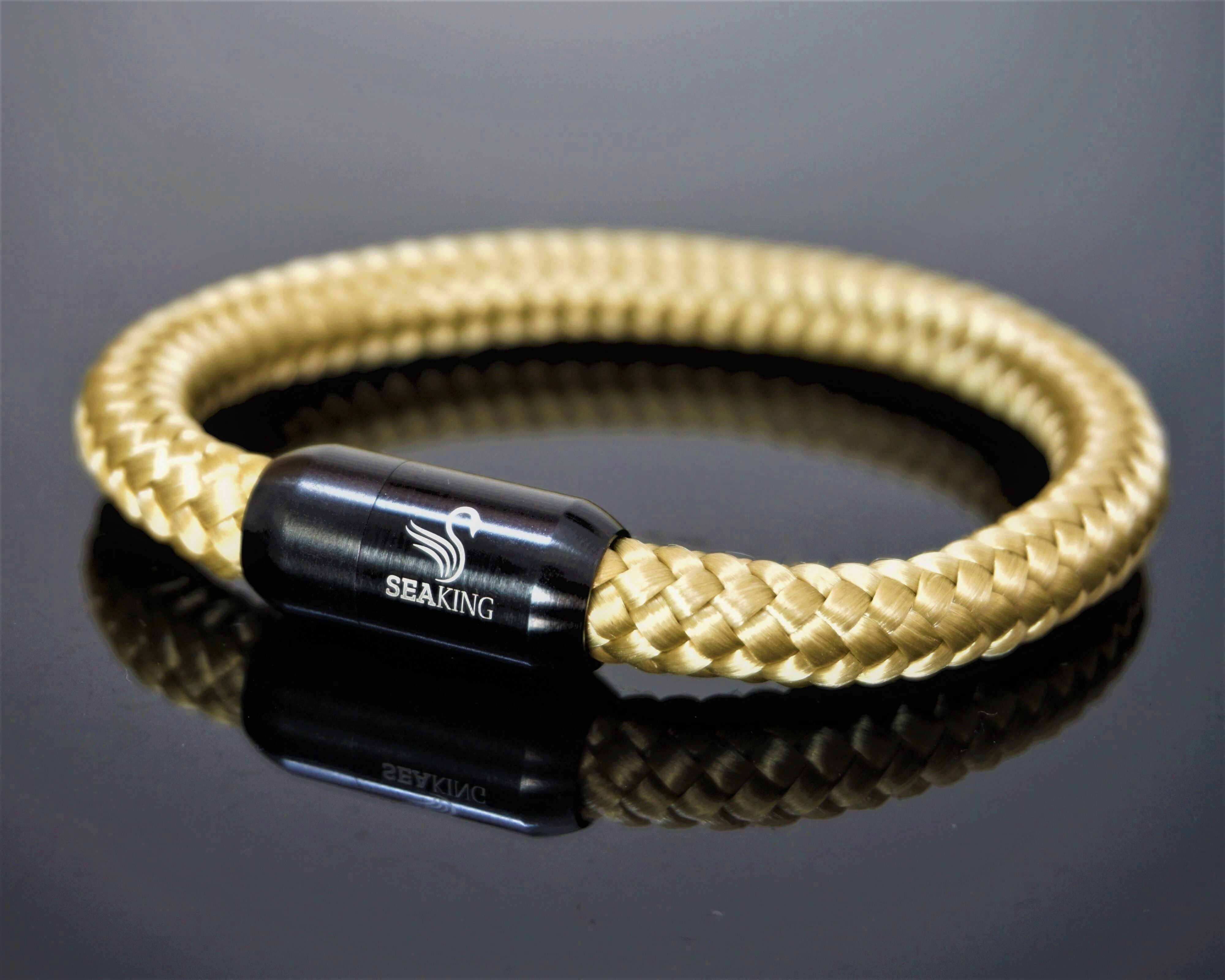 Wörthersee - Colori di base - Oro - NERO + € 2 - S - POLSO FINO A 16 CM