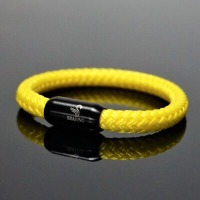 Wörthersee - Basic colors - YELLOW - BLACK + €2 - M - WRIST 16 TO 18.5CM