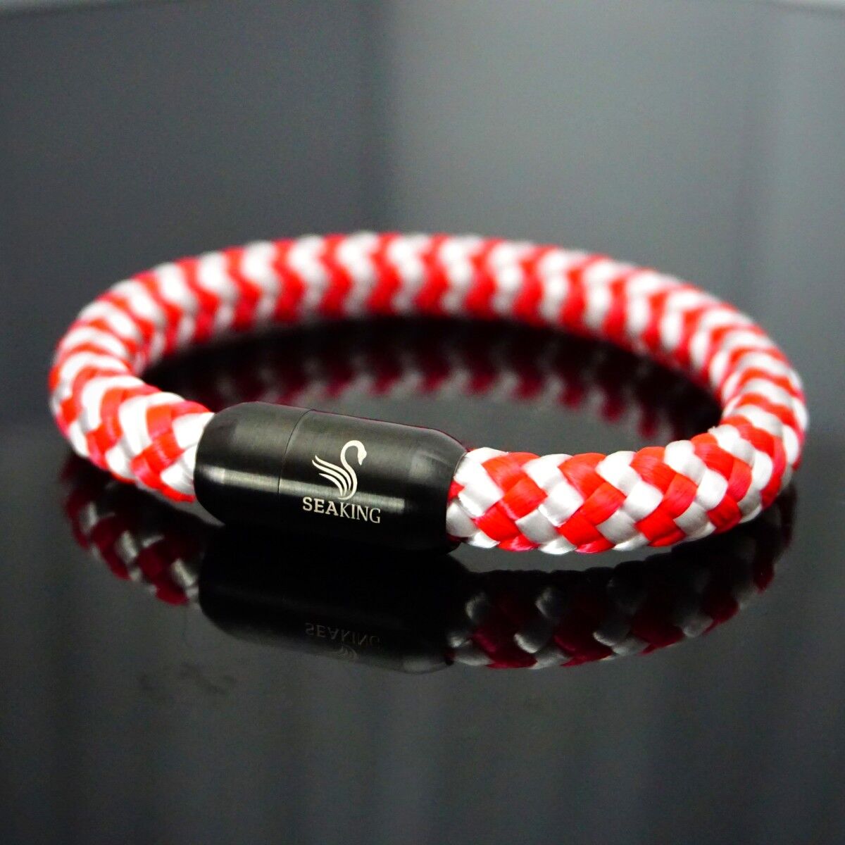 Wörthersee - Alpentraum - S - polso fino a 16 cm - NERO + € 2