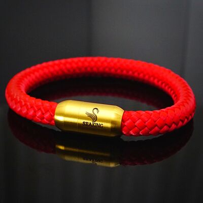 Wörthersee - beetroot - S - wrist up to 16cm - gold + €2