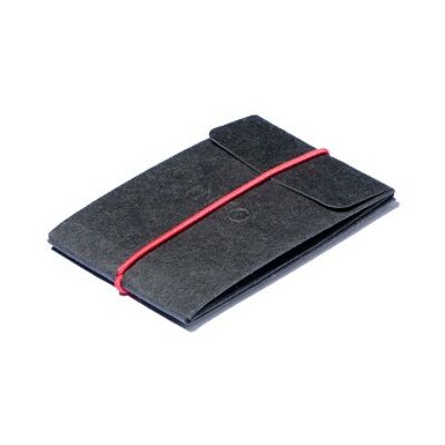Wallet S - Schwarz / Rot