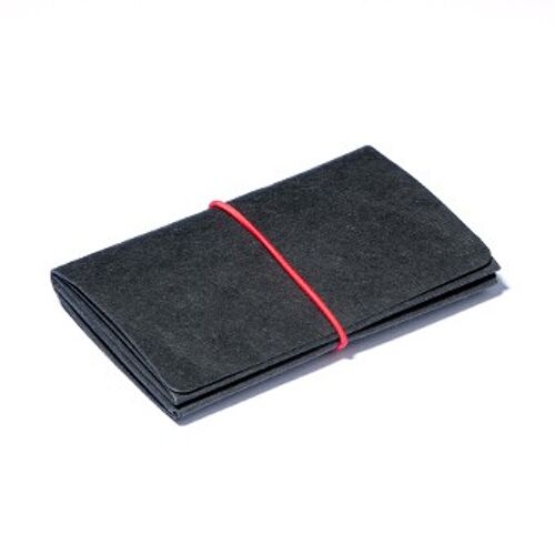 Wallet M - Schwarz / Rot