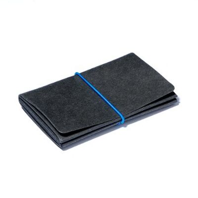 Wallet M - Schwarz / Blau