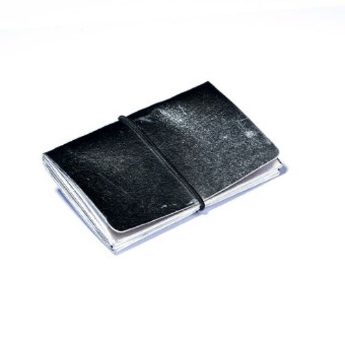 Wallet M - Silber / Schwarz