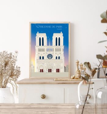 Affiche Notre Dame - format A3 2