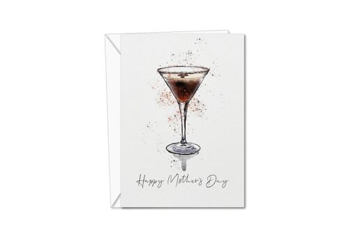 Happy Mother's Day Espresso Martini Card | Mother's Day Espresso Martini Card | Espresso Martini Card | For Her (1173830280)