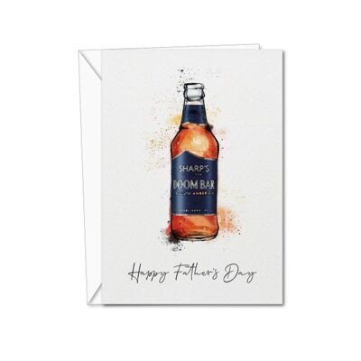 Father's Day Card | Card for Dad | Drinks Card | Doom bar card | Doom bar Fathers Day Card | Dad Card | Beer Father's Day Card | For Dad (1015153074)