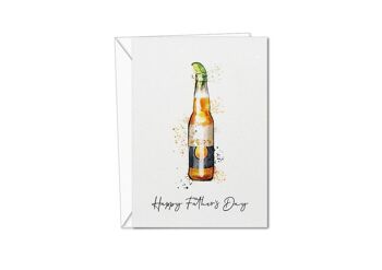 Carte de fête des pères Corona | Carte pour papa | Carte des boissons | Couronne | Carte de fête des pères papa | Carte papa | Carte de fête des pères bière | Pour papa (1020665222)