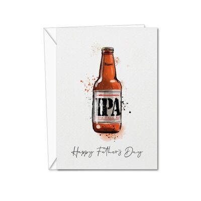 Father's Day Card | Card for Dad | Drinks Card | IPA | Dad Fathers Day Card | Dad Card | Beer Father's Day Card | For Dad (1001102522)