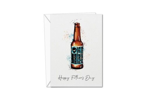 Father's Day Card | Card for Dad | Drinks Card | Brewdog Punk IPA | Dad Fathers Day Card | Dad Card | Beer Father's Day Card | For Dad (1005193236)