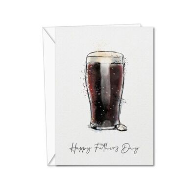 Carte de fête des pères | Carte pour papa | Carte des boissons | Guinness | Papa | Carte de fête des pères | Carte papa | Carte de fête des pères Guinness | Pour papa (1017961799)