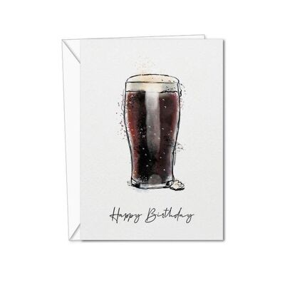 Guinness-Geburtstagskarte | Karte für Papa | Getränkekarte | Guiness | Papa | Geburtstagskarte | Papa-Karte | Guinness-Karte | Für Papa (1024339658)