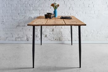 Table à manger chêne / table de cuisine chêne / table de jardin / unique - 120 x 70 cm 2