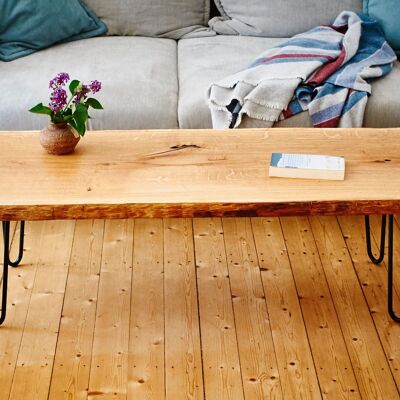 unique coffee table oak / sideboard / unique - 40 cm - 60 x 40