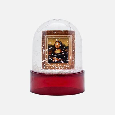 Mini globo de nieve Mona Lisa (juego de 12)