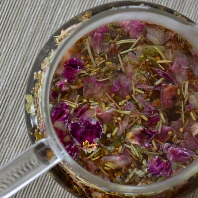 infuso di rosa - disintossicazione