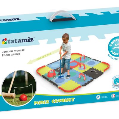 Tatamiz - miniz croquet - tapis puzzle en mousse