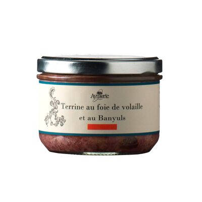 Terrine de foie de volaille au Banyuls 180 gr