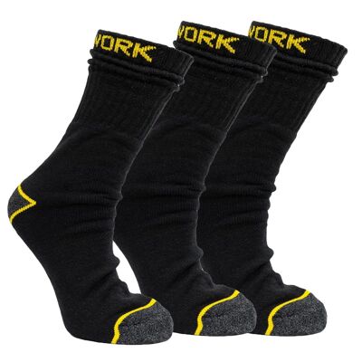 Work work socks | men socks | black | sizes 39-42 / 43-46 / 47-50