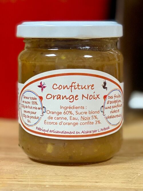 Confiture Orange Noix