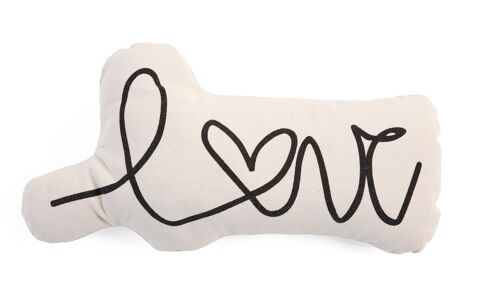 CHILDHOME, Coussin canvas love letter - CHILDHOME
