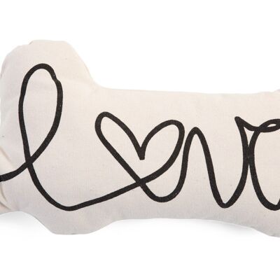 CHILDHOME, Love letter canvas cushion - CHILDHOME