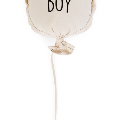 CHILDHOME, CANVAS BALLOON DECORATION 'BOY' 35x26x8 - CHILDHOME