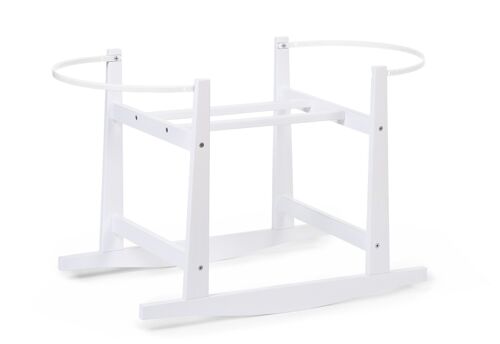 CHILDHOME, Rocking stand for moses basket white - CHILDHOME