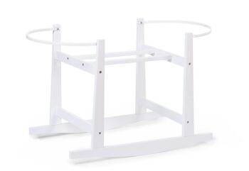 CHILDHOME, Rocking stand for moses basket white - CHILDHOME 1
