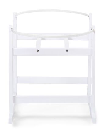 CHILDHOME, Rocking stand for moses basket white - CHILDHOME 5