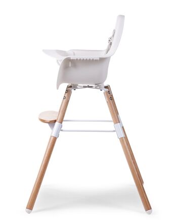 CHILDHOME, EVOLU 2 CHAISE NATUREL / BLANC 2 en 1 + ARCEAU, CHILDHOME 7