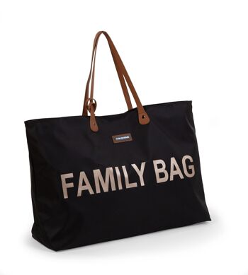 CHILDHOME, Family bag noir/or 10