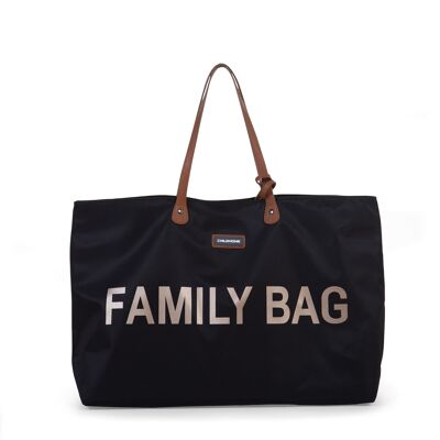 CHILDHOME, Family bag black/gold