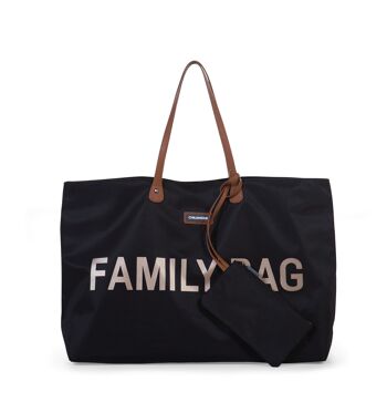 CHILDHOME, Family bag noir/or 2