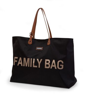 CHILDHOME, Family bag noir/or 4