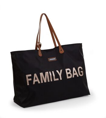 CHILDHOME, Family bag noir/or 5