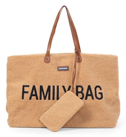 CHILDHOME, Family bag teddy beige
