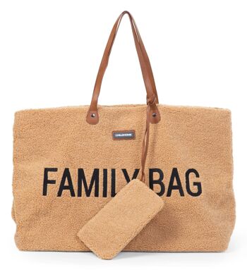 CHILDHOME, Family bag teddy beige 1