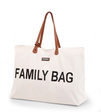 CHILDHOME, Family bag ecru/noir 9