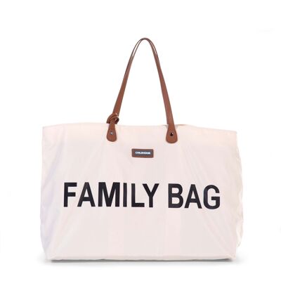 CHILDHOME, Family bag ecru/black