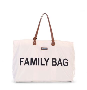 CHILDHOME, Family bag ecru/noir 1