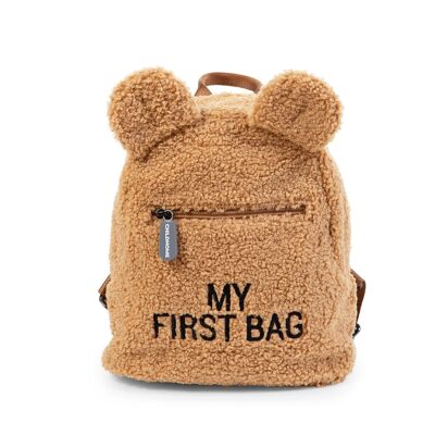 CHILDHOME, Kids la mia prima borsa teddy beige